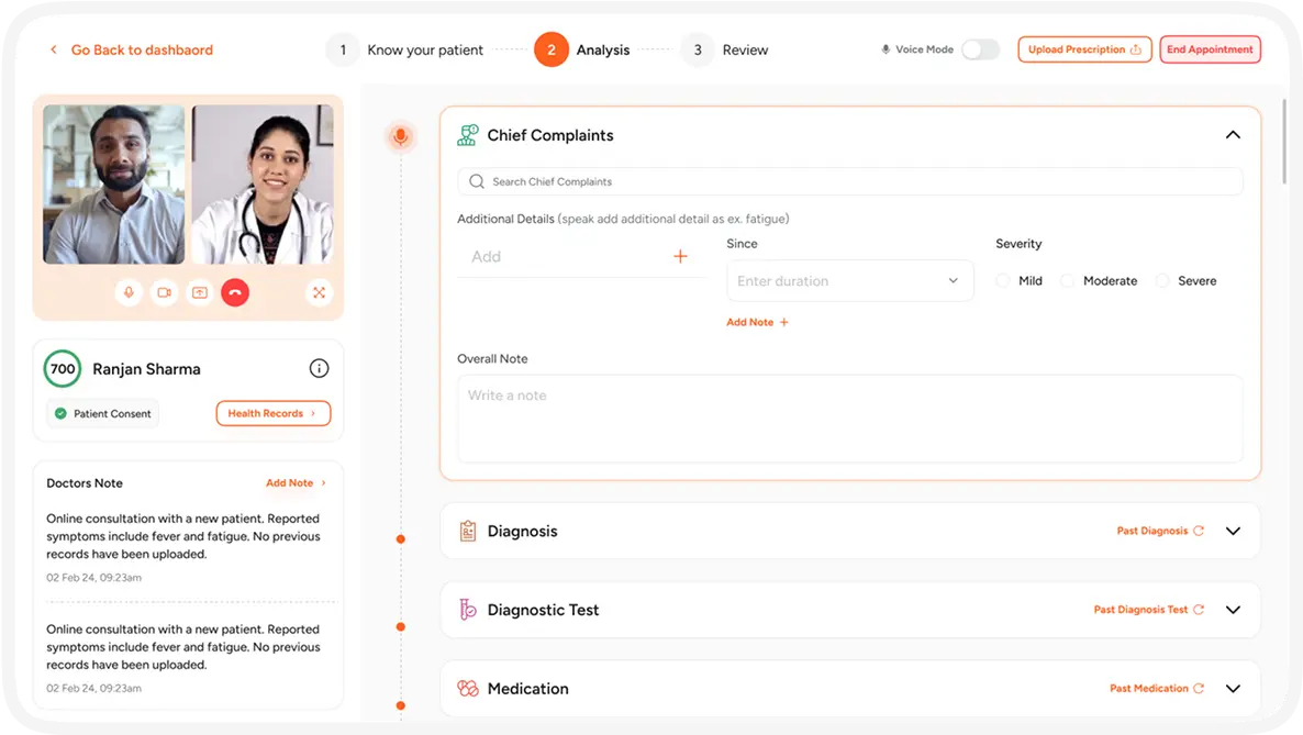 Voice-Activated Prescription & Notes
